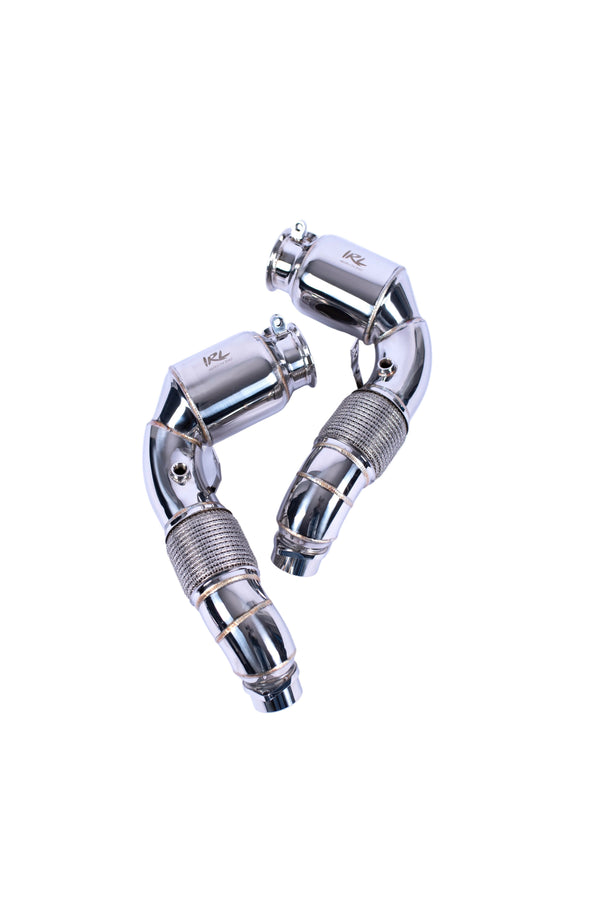 IRL G90 G99 M5 400 CEL Downpipes