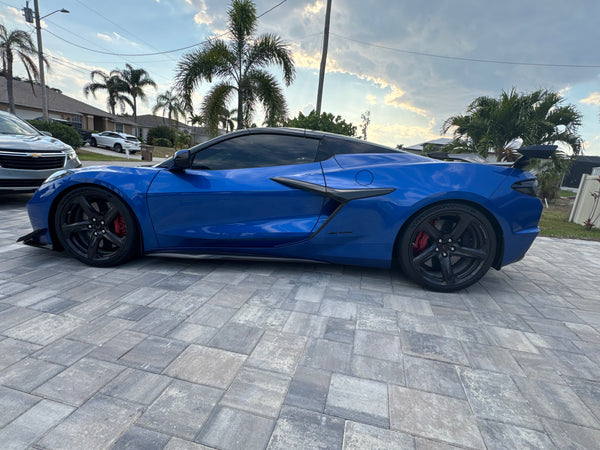 CForce Performance C8 Corvette Z06 Carbon Fiber Wishbone (Door Handles/Scoops)