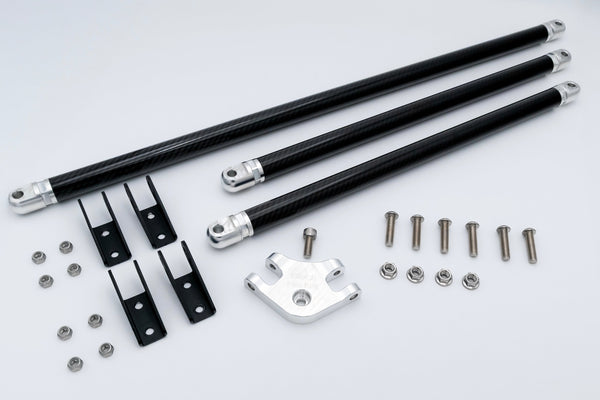 Black Market Race G8X S58 Carbon Fiber Strut Brace G80, M3, G82, M4, G87 M2