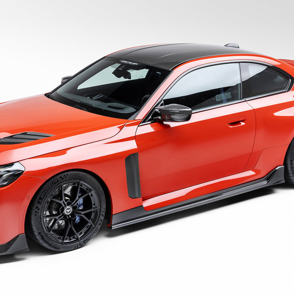 2023-Up BMW G87 M2 Exterior Vorsteiner Performance BMW G8X M2 VRS Aero Vented Fenders with Side Skirts Carbon fiber PP 2X2 Glossy V-Style™️