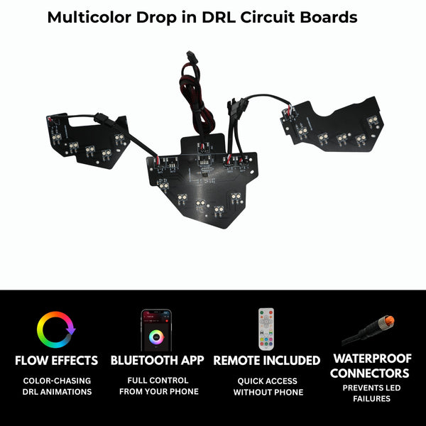 Ford Mustang Flow Series DRL Boards (2018-2023)