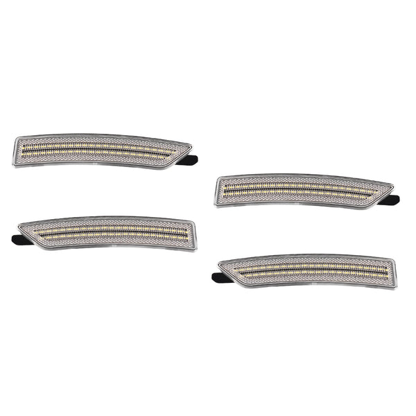 2024-2026 Ford Mustang S650 Clear White LED Side Markers