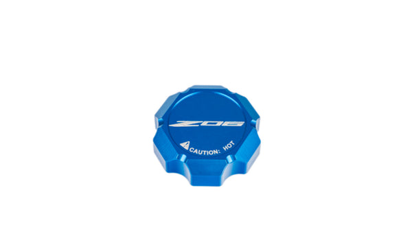 C8 “Corvette Flag” “Z06” Z51” “Paragon” “ERay” “Corvette” Billet Coolant Cap Cover - Black, Blue or Red