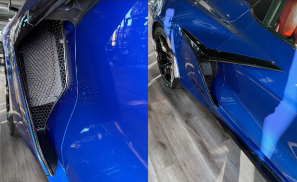 Scrape Armor Side Radiator Guards - Corvette C8 Z06 / E-Ray