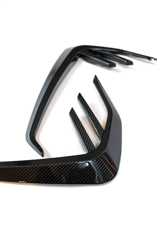 G8X Dry Carbon Fiber Fender Accents