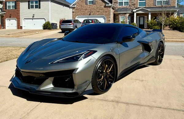 C8 Corvette Carbon Fiber or Carbon Flash 5VM Rocker Winglets