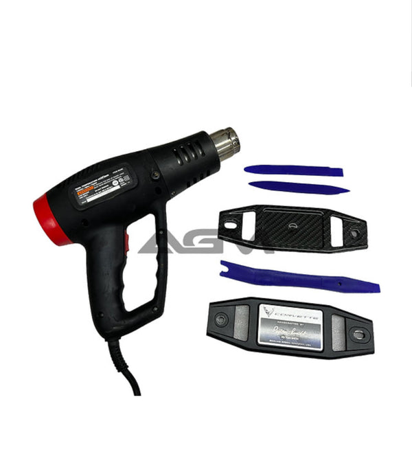 AGM C8 Corvette Z06 Carbon Fiber Engine Builder Plaque