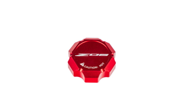 C8 “Corvette Flag” “Z06” Z51” “Paragon” “ERay” “Corvette” Billet Coolant Cap Cover - Black, Blue or Red