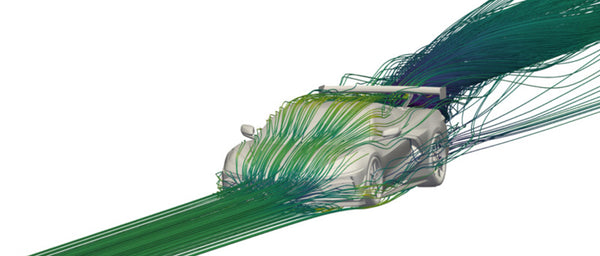 Verus Engineering C8R Swan Neck Wing Kit - C8 Corvette Coupe