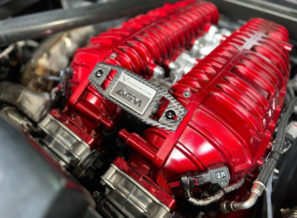 AGM C8 Corvette Z06 Carbon Fiber Engine Builder Plaque