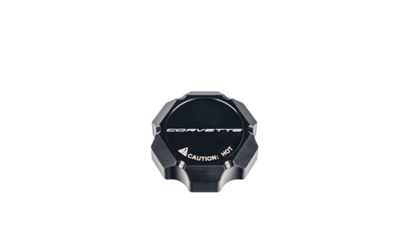 C8 “Corvette Flag” “Z06” Z51” “Paragon” “ERay” “Corvette” Billet Coolant Cap Cover - Black, Blue or Red