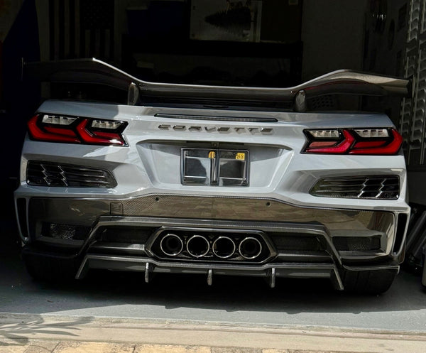 AGM C8 Corvette Z06 Carbon Fiber Center Diffuser