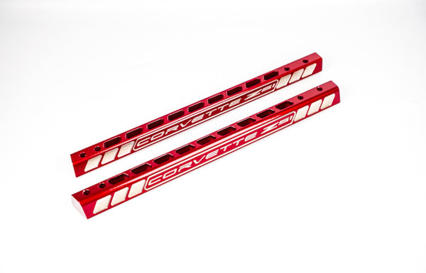 C8 Corvette Billet Strut Tower Support Bars - Multiple Designs Available