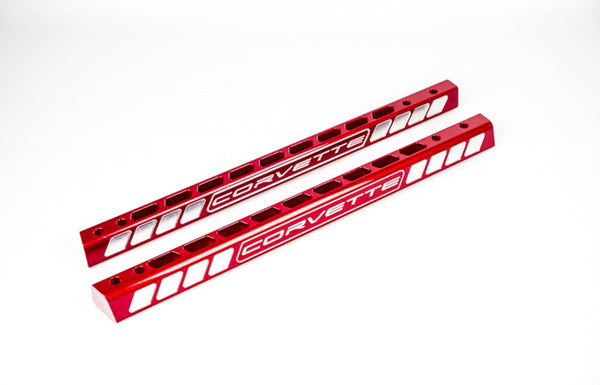 C8 Corvette Billet Strut Tower Support Bars - Multiple Designs Available