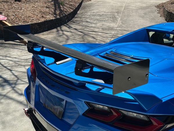 Verus Engineering C8R Rear Wing Kit - C8 Corvette Coupe or Convertible