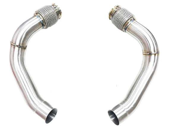 F90 M5 M8 MaxFlow Race Secondary Downpipes