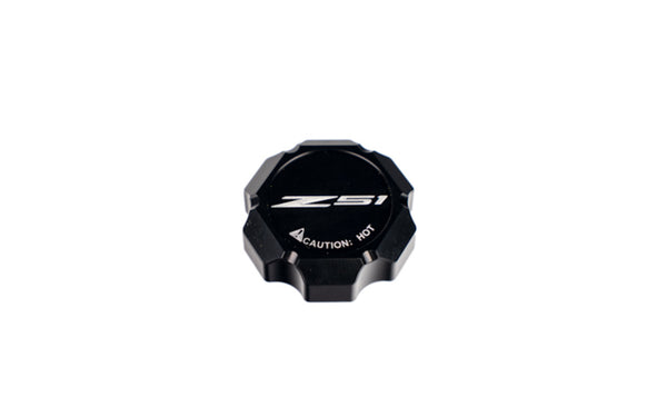 C8 “Corvette Flag” “Z06” Z51” “Paragon” “ERay” “Corvette” Billet Coolant Cap Cover - Black, Blue or Red
