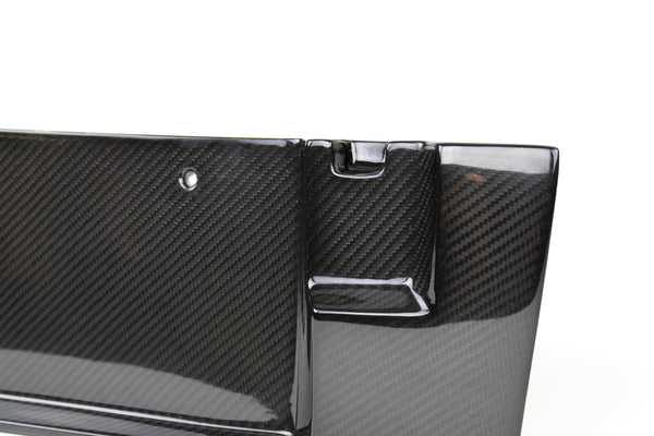 Carbon Fiber Nissan GTR R35 License Plate Backing 2012-2016
