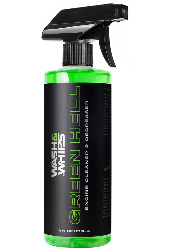 WASH&WHIPS Green Hell Engine Cleaner & Degreaser