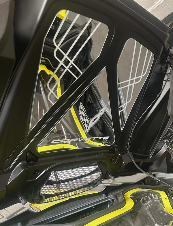 C8 Corvette HTC Tonneau Mirror Inserts