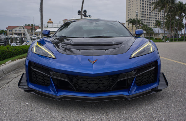 C8 Corvette ZR1 Double Sided Carbon Fiber Hood