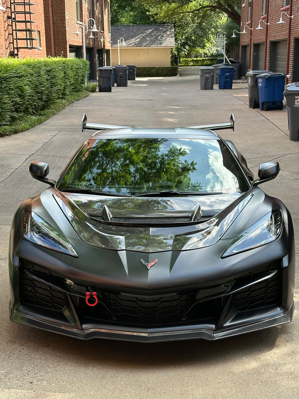 C8 Corvette ZR1 Double Sided Carbon Fiber Hood
