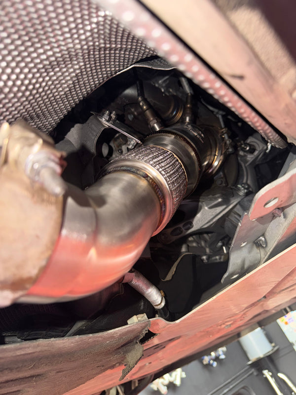 Rvng 4.5" B58 Downpipe for 1/2/3/4/5/7/ Supra series rwd & xdrive – ALL GENERATIONS