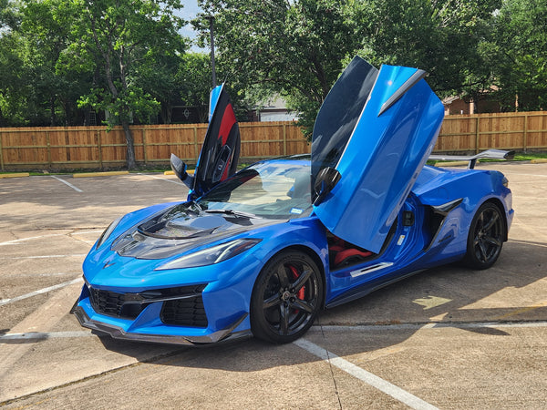 C8 Corvette ZR1 Double Sided Carbon Fiber Hood