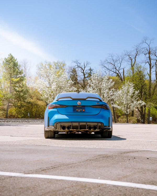 G8X V3 Dry carbon Fiber Rear Spoiler