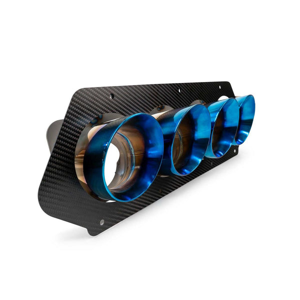 Fabspeed Chevrolet Corvette C8 Z06/ZR1 Titanium or Carbon Quad Tips (2023+)