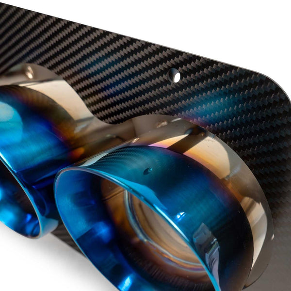 Fabspeed Chevrolet Corvette C8 Z06/ZR1 Titanium or Carbon Quad Tips (2023+)