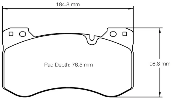 Carbotech 1521 2021+ BMW M2 G87 G82 / G83 Rear Brake Pads