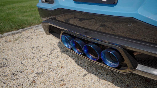 Fabspeed Chevrolet Corvette C8 Z06/ZR1 Titanium or Carbon Quad Tips (2023+)