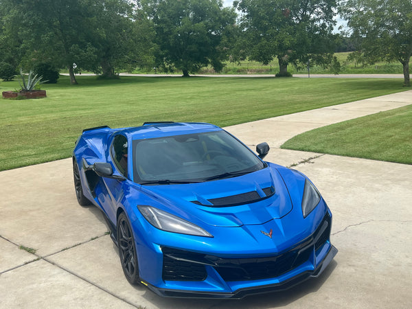 C8 Corvette ZR1 Double Sided Carbon Fiber Hood