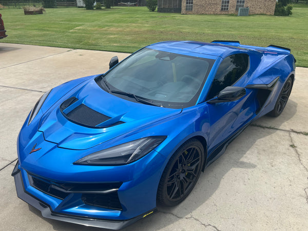 C8 Corvette ZR1 Double Sided Carbon Fiber Hood