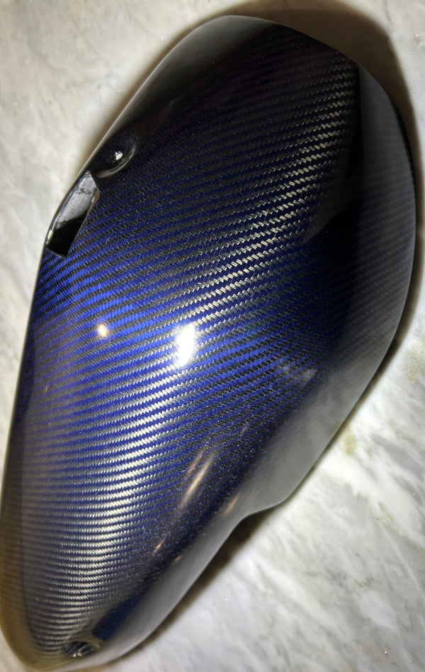 BLUE Carbon Fiber LT6 Engine Intake Manifold Covers