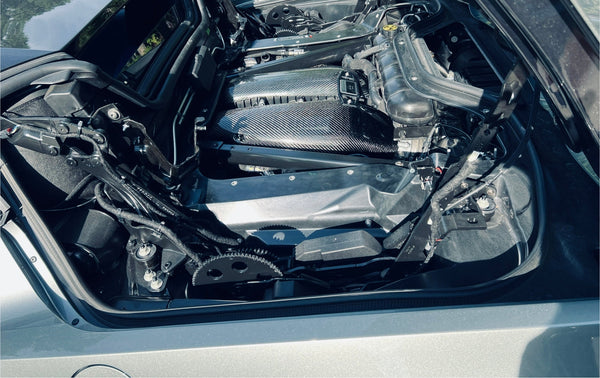 Carbon Fiber LT6 Engine Intake Manifold Covers