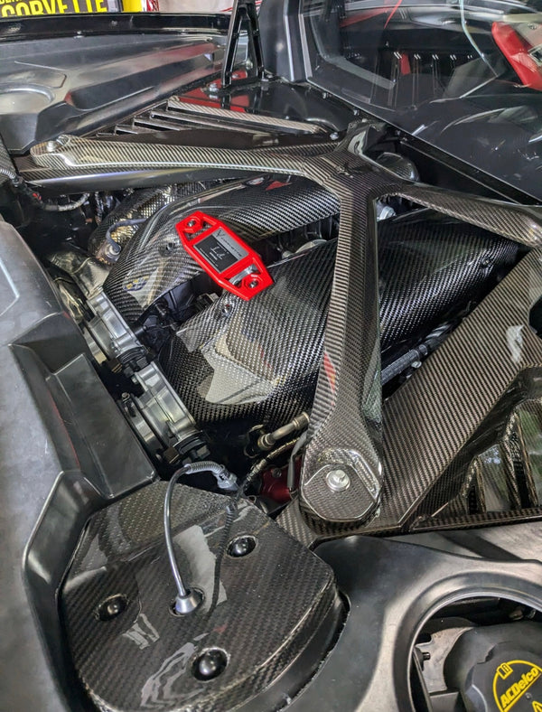 Carbon Fiber LT6 Engine Intake Manifold Covers