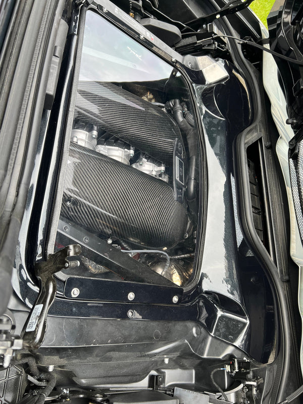 Carbon Fiber LT6 Engine Intake Manifold Covers