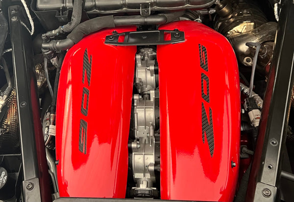 Custom Painted LT6 Intake Manifold Covers