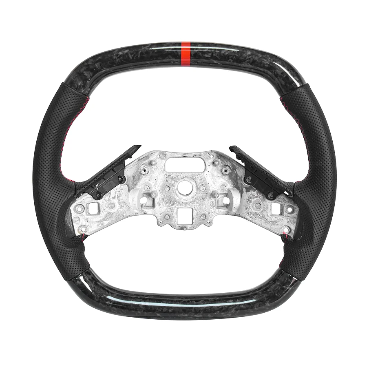 C8 Z06 Style Corvette Carbon Fiber Steering Wheel - Choose Color