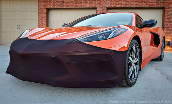 NoviStretch C8 Corvette Stingray ERay Z06 Front Bumper Mask