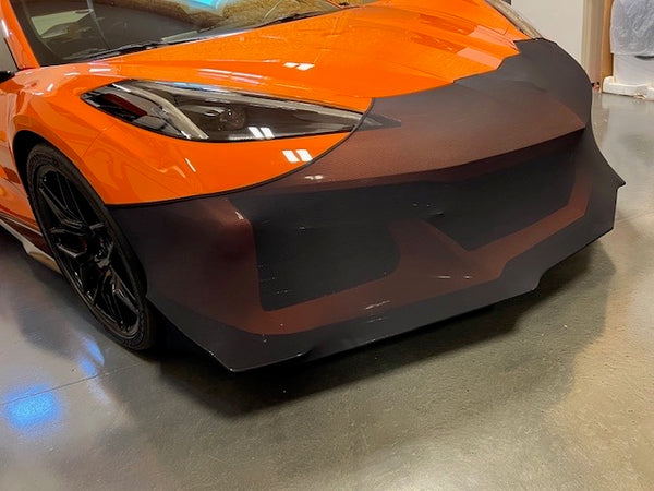 NoviStretch C8 Corvette Stingray ERay Z06 Front Bumper Mask
