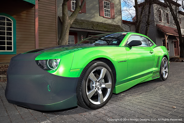 NoviStretch 5th & 6th Gen Camaro Front Bumper Mask