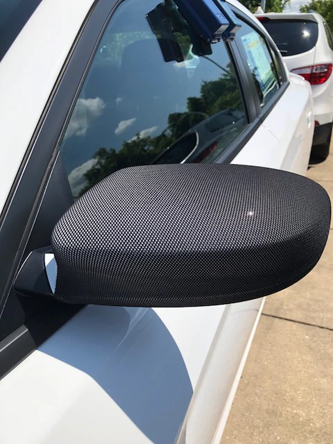 NoviStretch Mirror Covers - 6th Gen Camaro, 6th & 7th Gen Mustang & Dodge LX (See listing for fitment)