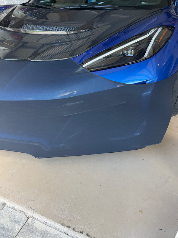 NoviStretch C8 Corvette Stingray ERay Z06 Front Bumper Mask