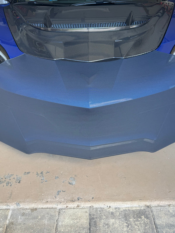 NoviStretch C8 Corvette Stingray ERay Z06 Front Bumper Mask