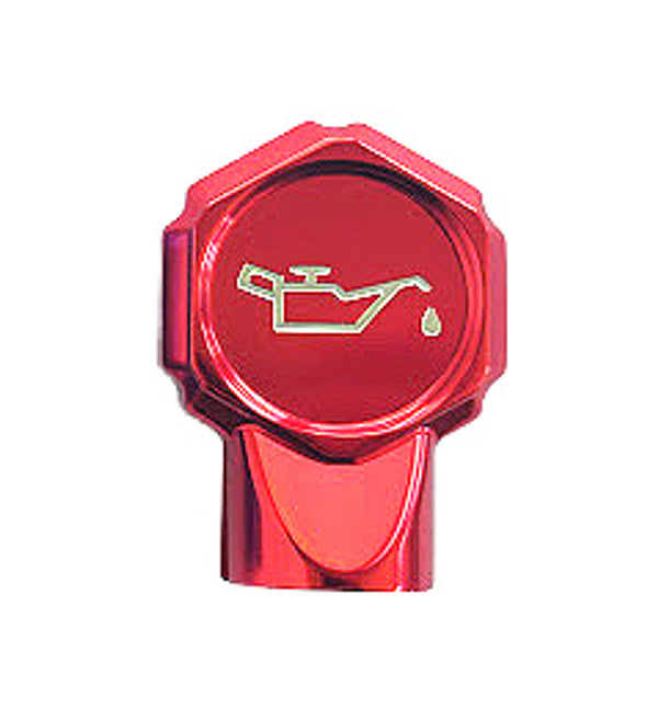 C8 Corvette Flags Billet Oil Dipstick Cover - GM Licensed Product