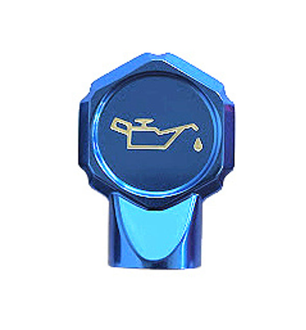 C8 Corvette Flags Billet Oil Dipstick Cover - GM Licensed Product