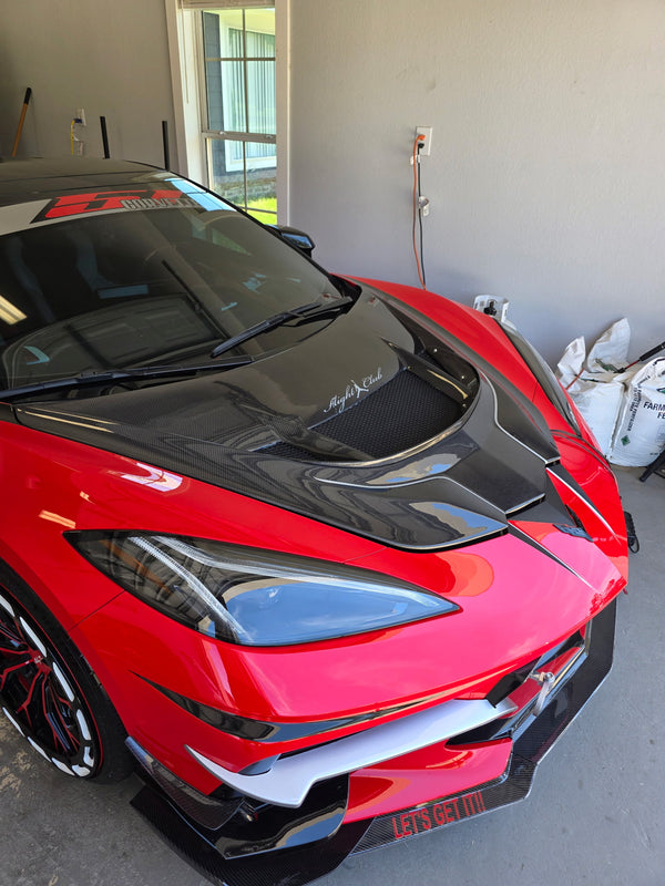 C8 Corvette ZR1 Double Sided Carbon Fiber Hood